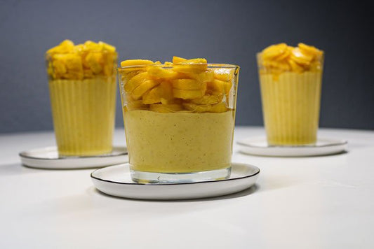 MANGO ZITRONEN PUDDING