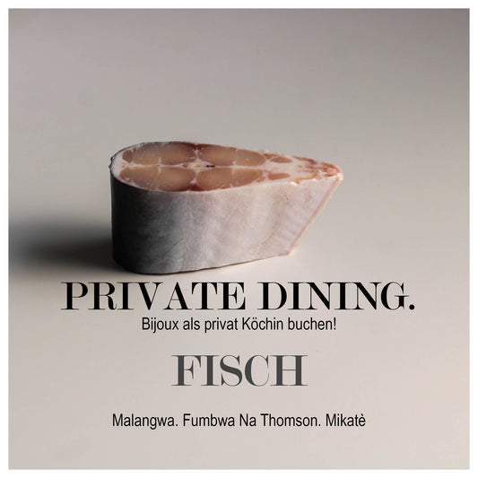 Private Dining: Bijoux als privat Köchin buchen! Fisch