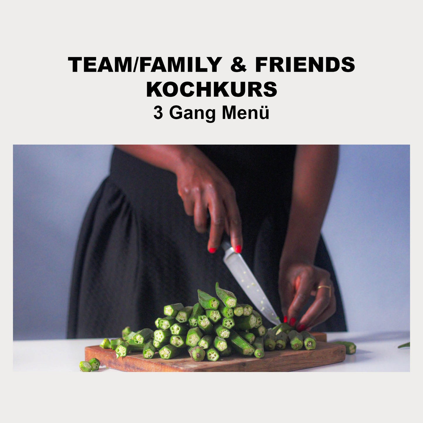 Konfetti: Kongolesisch Kochen mit Bijoux: Team/Family & Friends Kochkurs